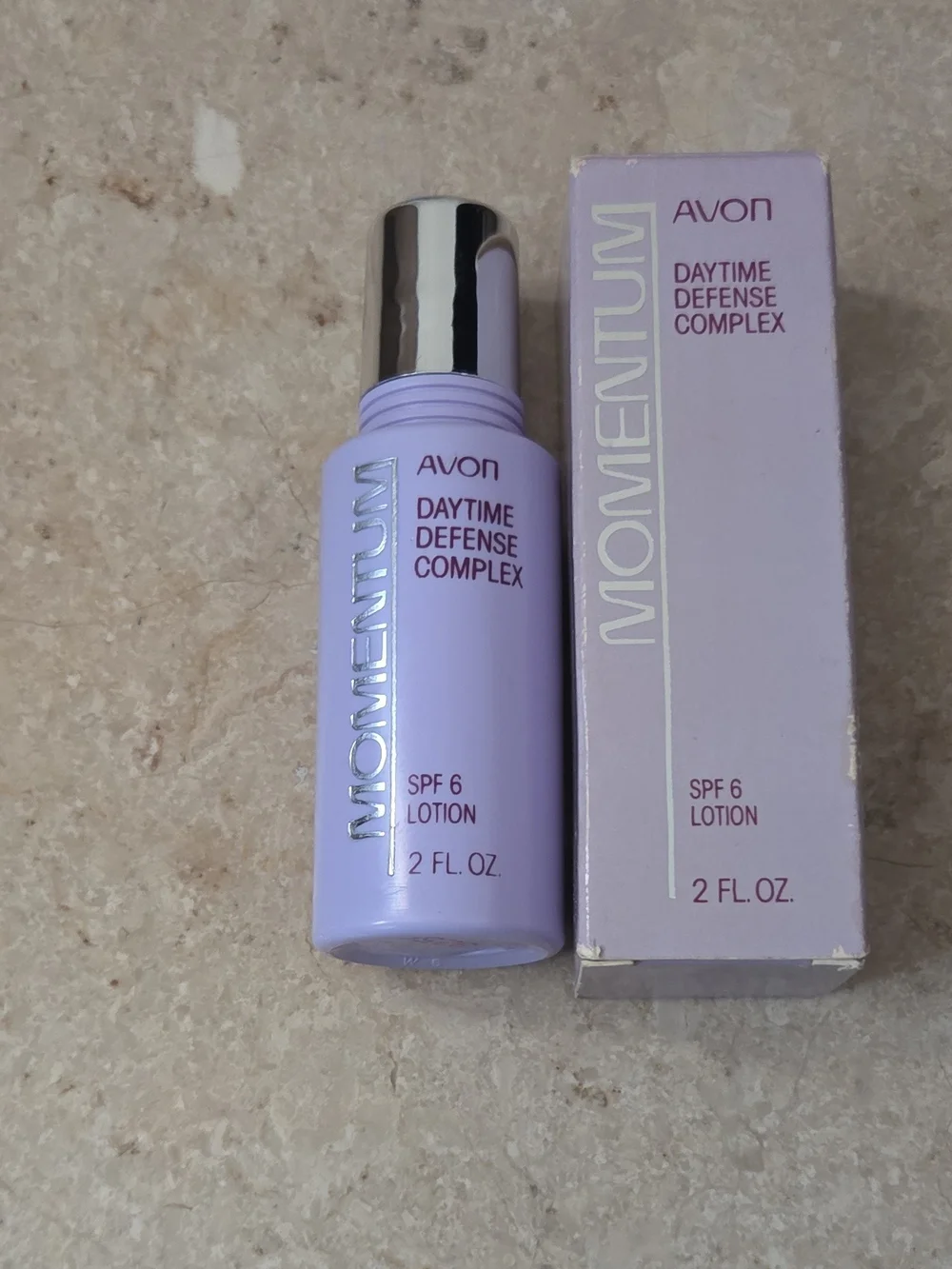 Vtg 80s Avon Skincare Lot Clearskin 2 Astringent & Momentum Daytime Complex NOS